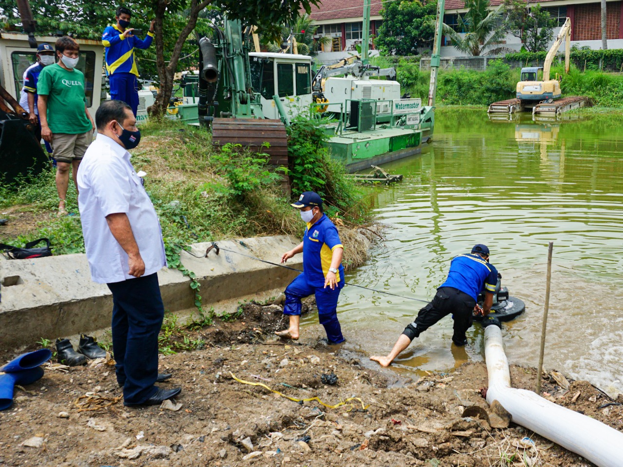 Dinas SDA Beli 65 Pompa Apung Senilai Rp6,5 Miliar Tangani Banjir