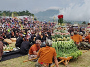 Warga Lereng Merapi Gelar Grebeg Sadranan Jelang Ramadan Menurut Kalender Jawa