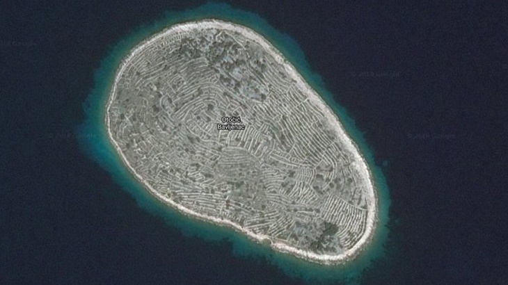 Mengenal Baljenac, Pulau Unik Berbentuk Sidik Jari