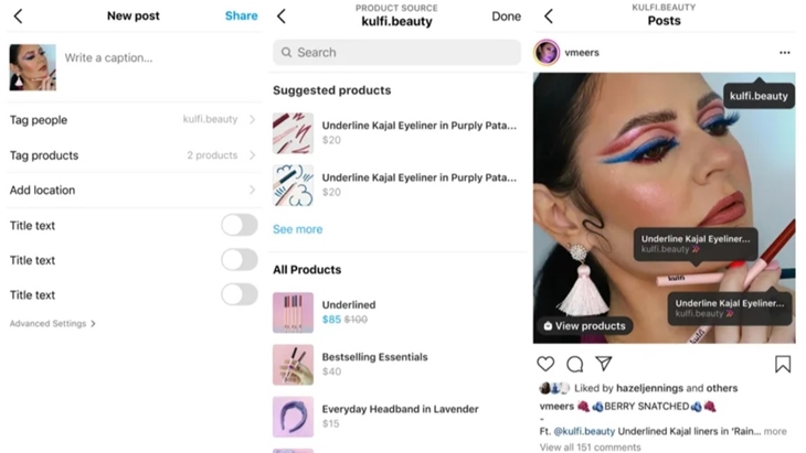 Pengguna Instagram Kini Bisa Tag Produk di Unggahannya