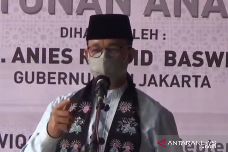 Gubernur DKI Jakarta Anies Baswedan. (Foto:  Antara)