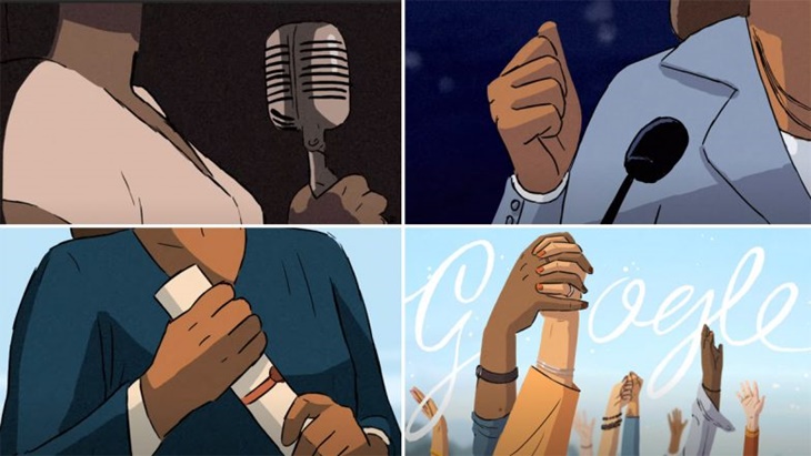 Google Doodle Peringati Hari Perempuan Sedunia