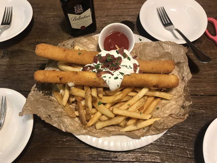  Mozarella Stick and Chips. (Foto: istyle.id)