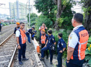 Jalur Rel Kereta Api Manggarai-Sudirman Rawan Longsor, Keselamatan Penumpang Terancam