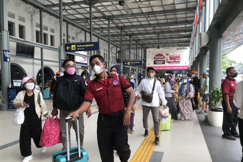 KAI Tolak 707 Penumpang selama Mudik Lebaran