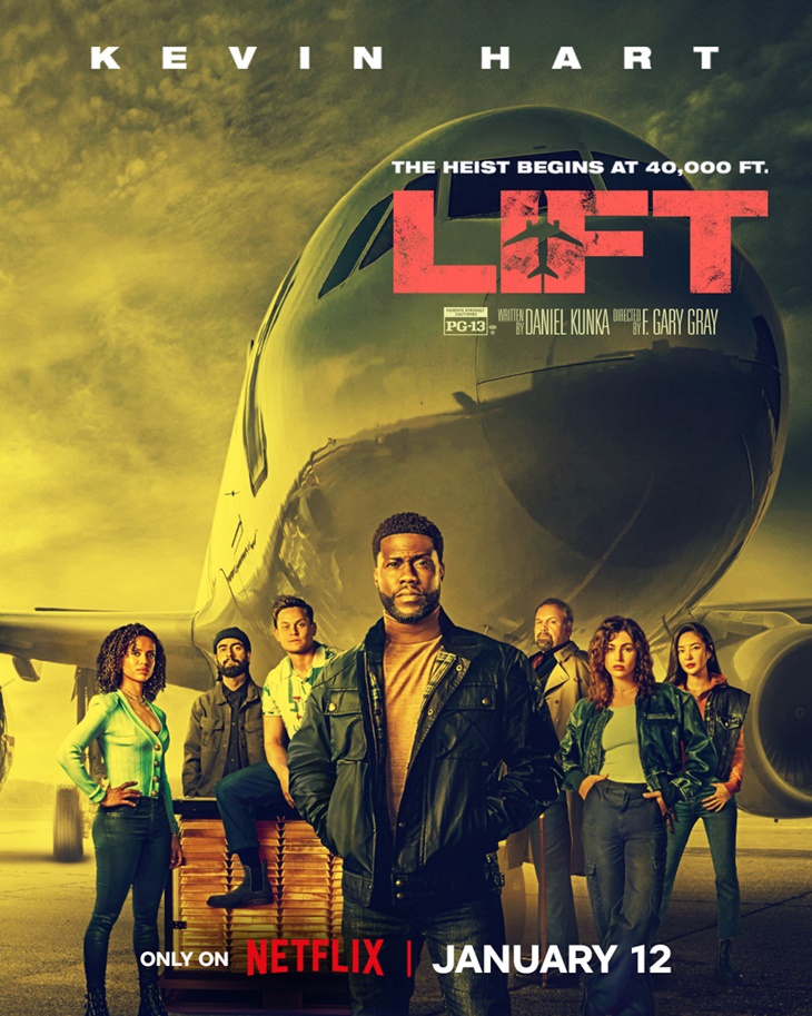 Kevin Hart Jadi Pencuri Emas di Film 'Lift'
