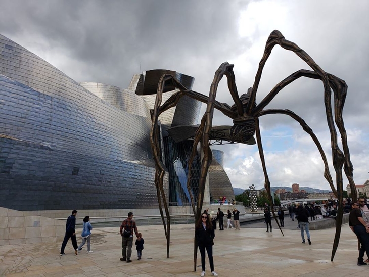 Guggenheim di Bilbao. (Foto: instagram.com/eliana810)
