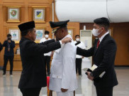 Mendagri Lantik Triwarno Purnomo sebagai Penjabat Bupati Jayapura