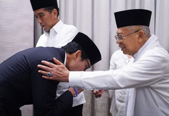  Kiai Ma'ruf Amin Ungkap Terima Undangan Sandiaga Buka Puasa Bersama