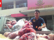 Polisi Gagalkan Pengiriman 1,5 Ton Daging Celeng