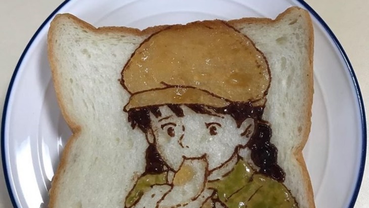 Karya Seni dari Roti Tawar ini Gegerkan Jagat Maya