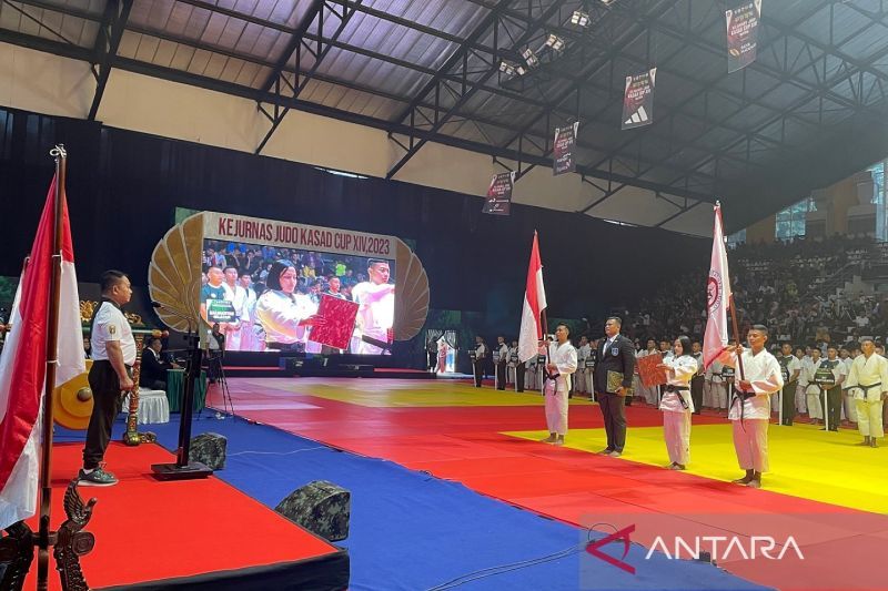 Kejurnas Kasad Cup 2023 Ajang Penggodokan Pejudo Tangguh Berprestasi Dunia