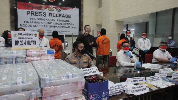 Bos Pinjol Ilegal yang Ditangkap Bareskrim Edit Surat Izin Usaha dari Pemerintah