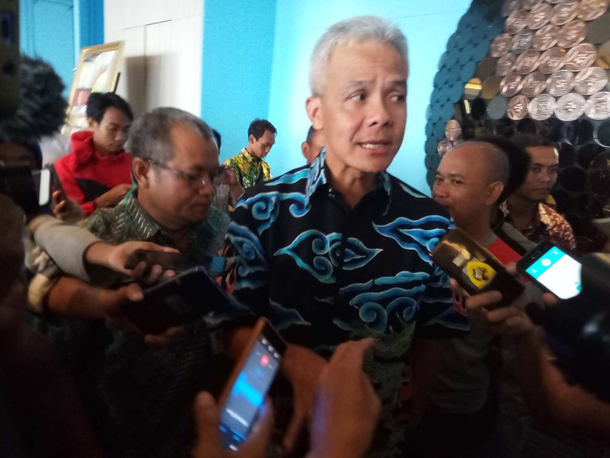 Gubernur Jawa Tengah, Ganjar Pranowo. (MP/Ismail)