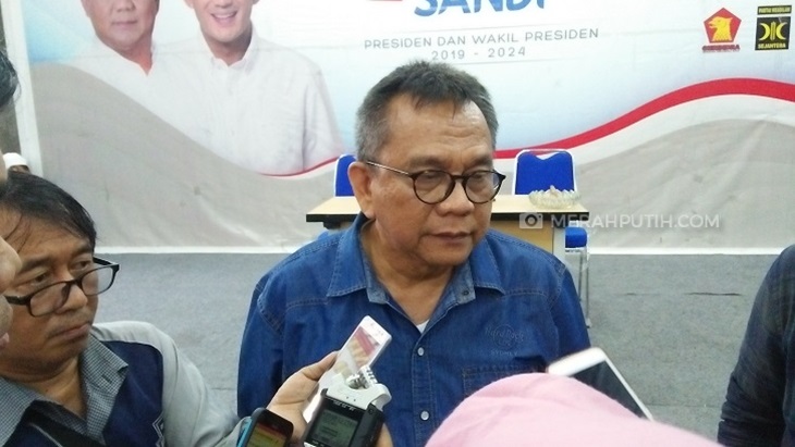 Ketua DPD Gerindra DKI Jakarta M Taufik