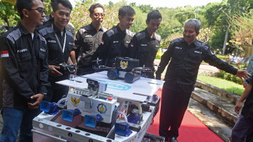 Tim Robot ITS Siap Berlaga di RoboCup International 2018 