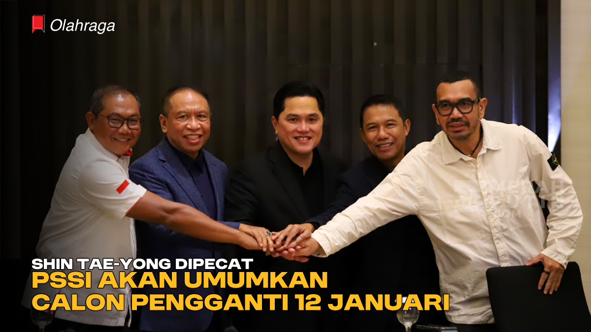 Shin Tae-yong Dipecat, PSSI Akan Umumkan Calon Pengganti 12 Januari