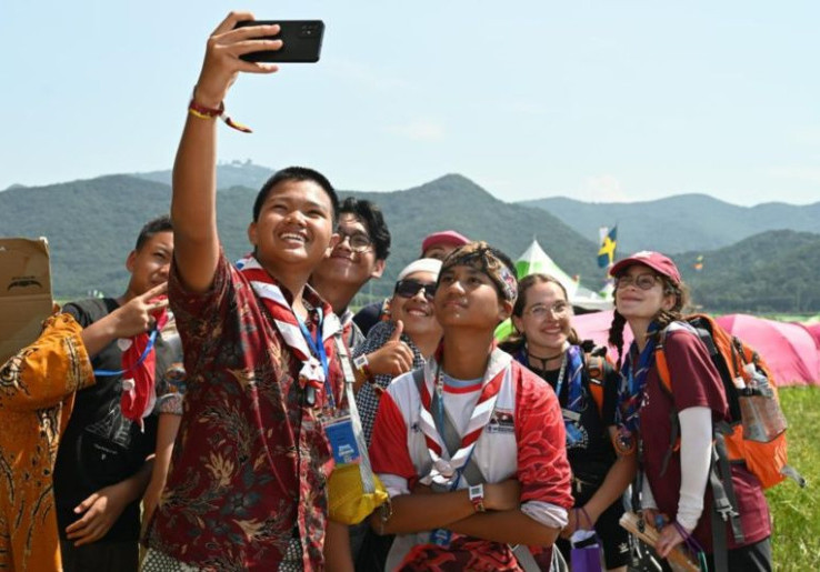 Korea Selatan Evakuasi Seluruh Kontingen Jambore Pramuka Dunia Hindari Badai Khanun