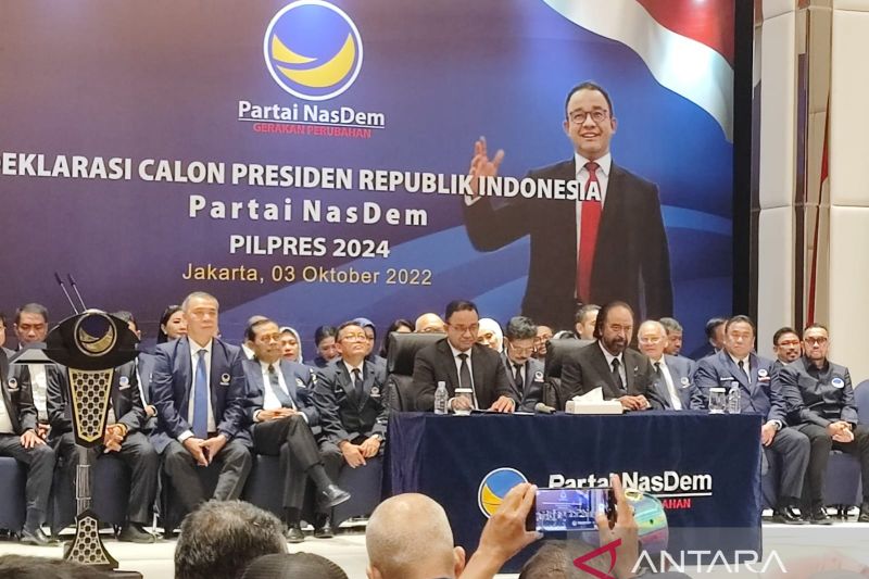 Diusung NasDem di Pilpres 2024, Anies Nyatakan Siap Jalan Bersama