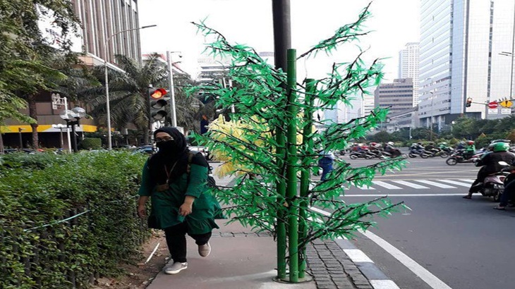 Heboh Pohon Palsu, INSIDER Minta Masyarakat Jakarta Tak Terjebak Hoax