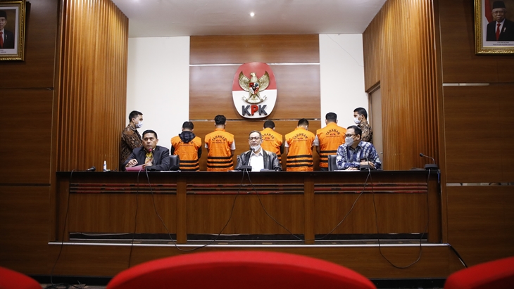 KPK Tahan Bupati Langkat