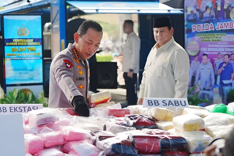 Polri Transformasi 118 Kampung Jadi Kampung Bebas Narkoba