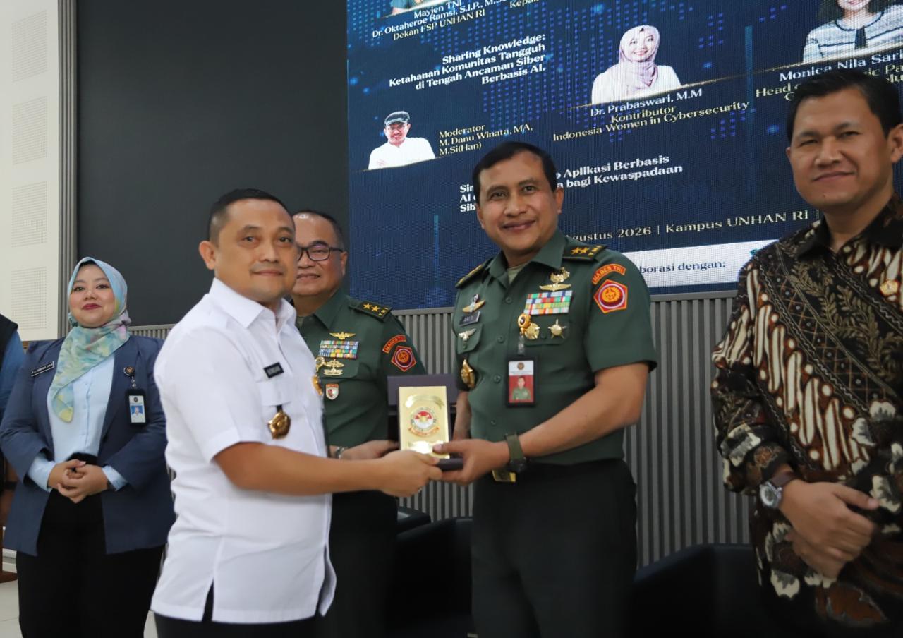 Kemhan dan Unhan gelar diskusi Transformasi Peperangan Asimetris di Era Kecerdasan Artifisial (AI): Penguatan Strategi Pertahanan dan Literasi Digital di Ruang Siber