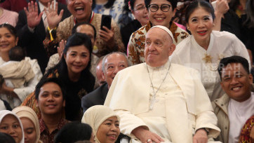 Momentum Paus Fransiskus Sapa Pemuda Gerakan Pendidikan Global Scholas Occurrentes Indonesia 