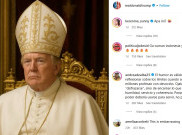 Trump Unggah Gambar AI Dirinya Jadi Paus di Instagram, Uskup Katolik New York Protes