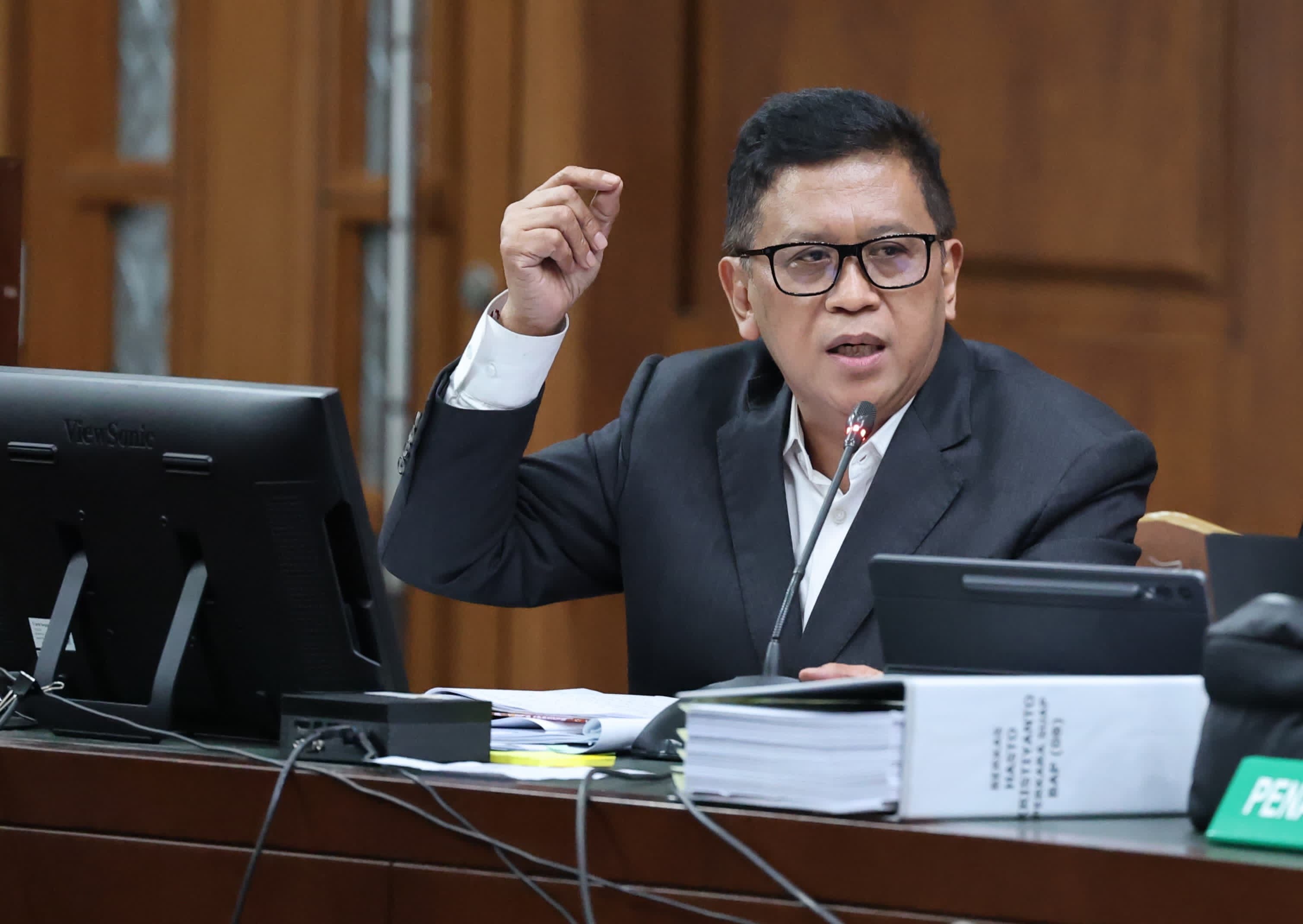 Hasto Berkilah PAW Harun Masiku Permintaan DPP PDIP, Keberatan Atas Kesaksian Mantan Komisioner KPU