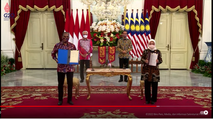 Indonesia dan Malaysia Teken MoU Penempatan dan Perlindungan Pekerja Migran
