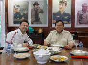 Raffi Ahmad Kunjungi Kemenhan dan Makan Siang Bersama Prabowo