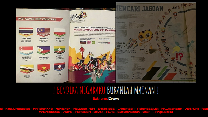 Diretas Hacker, Lagu Indonesia Pusaka Berkumandang di Laman Malaysia