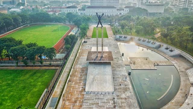 Penataan Lapangan Banteng Capai 63 Persen, Ditargetkan Selesai November 2026