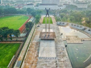 Penataan Lapangan Banteng Capai 63 Persen, Ditargetkan Selesai November 2026