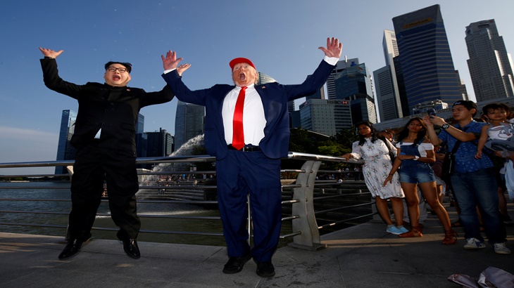 Persiapan menyambut pertemuan puncak Trump dan Kim