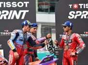 Bagnaia Terjatuh di Sprint MotoGP Malaysia 2024, Marquez: Dia Terlalu Nafsu