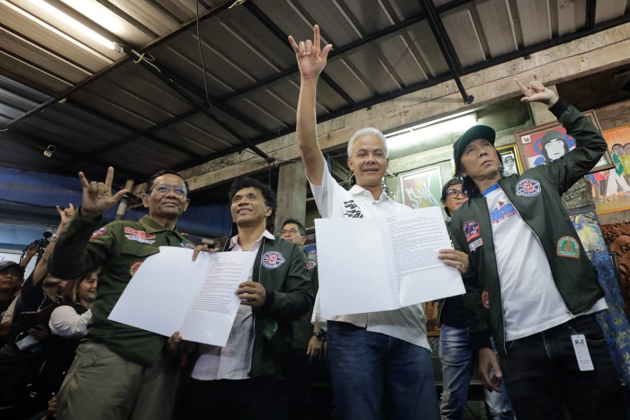 Dukung Ganjar-Mahfud, Slank Konsisten Perjuangkan Demokrasi dan Supremasi Hukum
