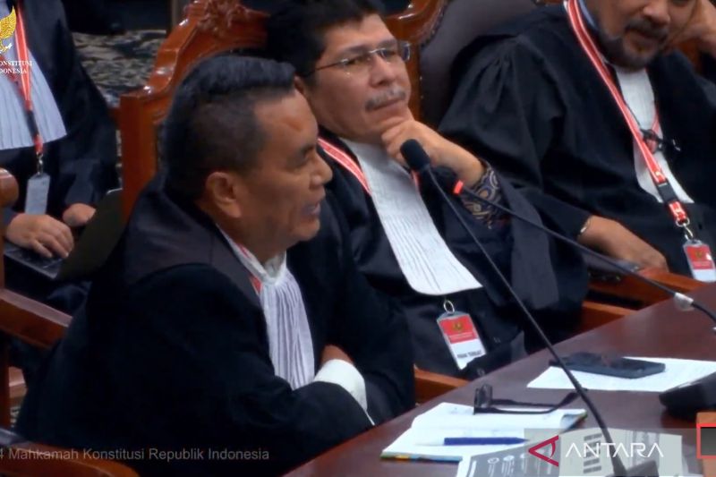 Pimpinan Sidang Tegur Hotman Paris Jangan Giring-Giring Hakim MK