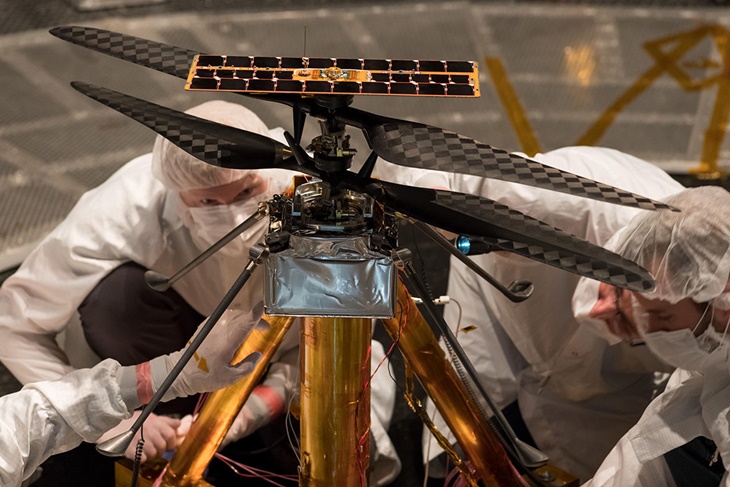 Helikopter NASA Berhasil Mengangkasa di Mars