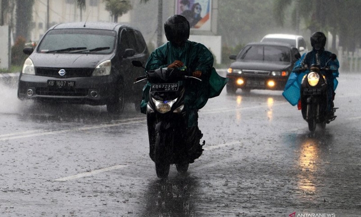 Hujan Lebat Diprakirakan Guyur Beberapa Daerah di Indonesia