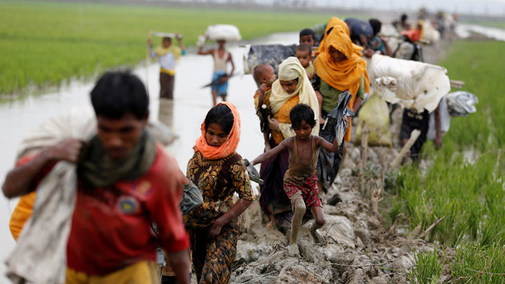 Sekitar 100.000 Pengungsi Rohingya Terancam Tanah Longsor 
