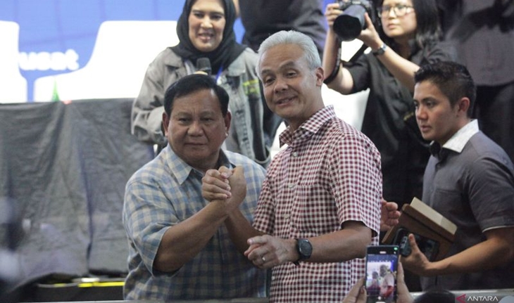 Prabowo Unggul Telak saat Satu Lawan Satu Lawan Ganjar