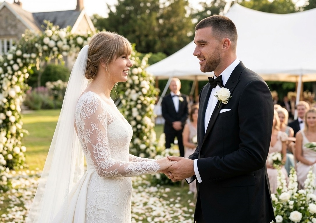 Taylor Swift dan Travis Kelce Resmi Menikah, Gelar Pernikahan Mewah di Madison Square Garden