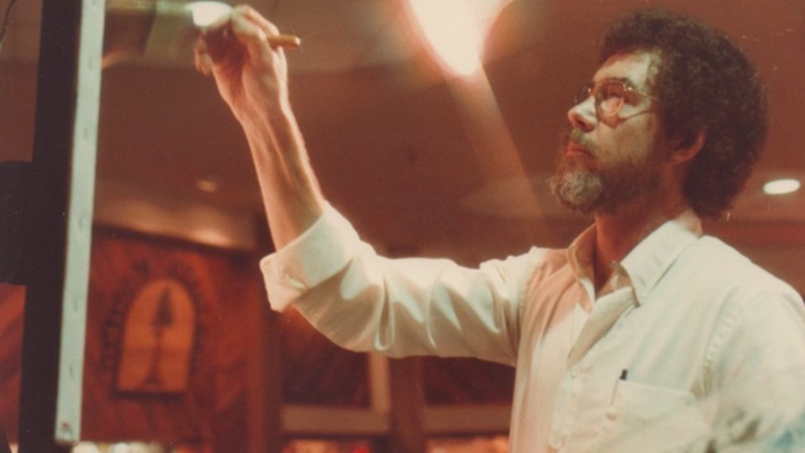 Karya Bob Ross dari Episode Pertama 'The Joy of Painting' dijual Seharga Rp 150 Miliar