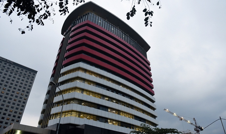 Gedung Merah Putih KPK (ANTARA FOTO/Hafidz Mubarak A)