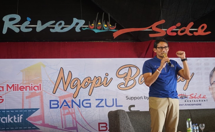 Dipicu Bonus Demografi, Sandiaga Ajak Kaum Milenial Jadi Pengusaha