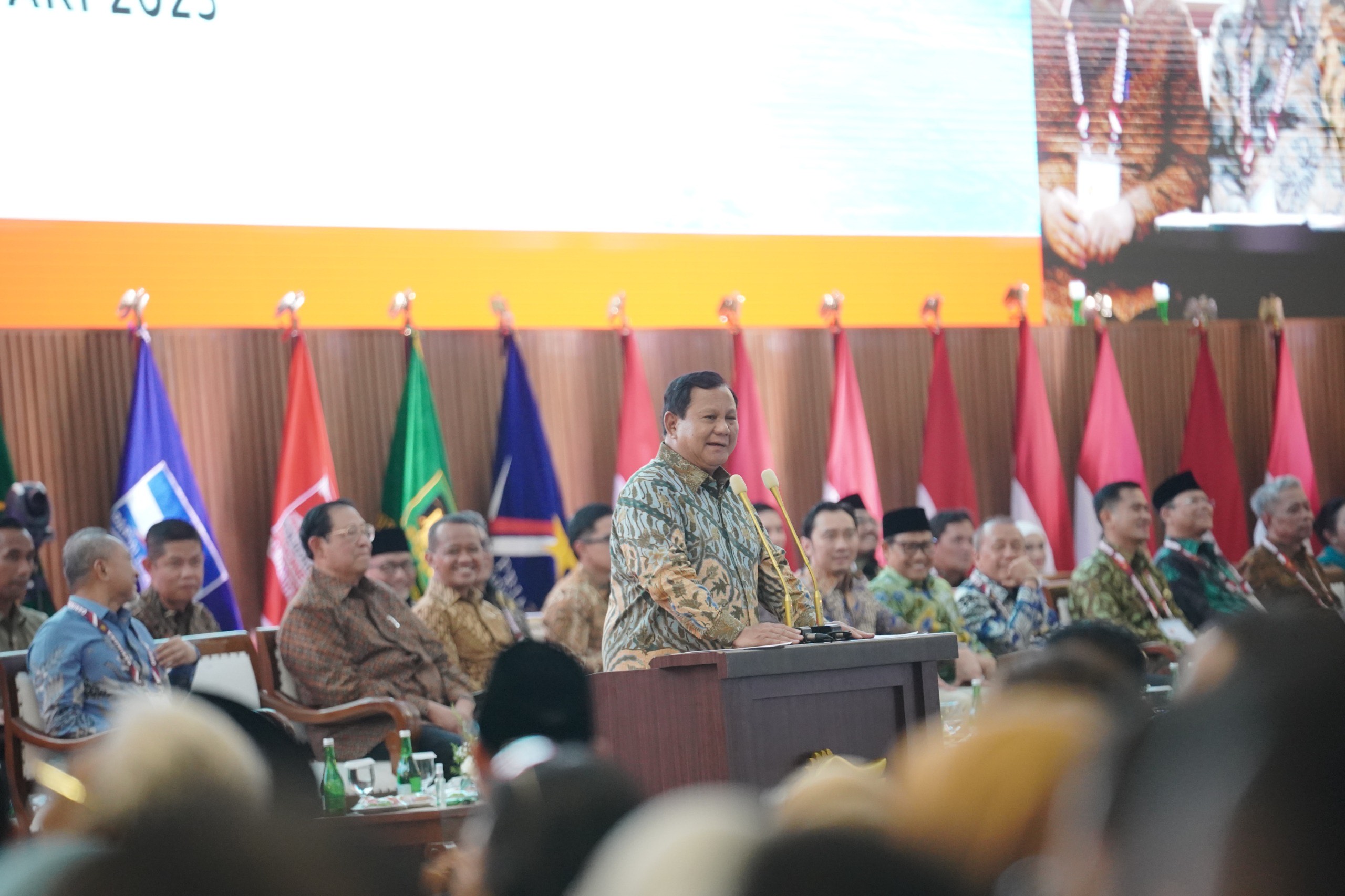 Prabowo: Bagi yang Ingin Mengabdi, Tak Ada Tempat untuk Dendam dan Benci di Hati