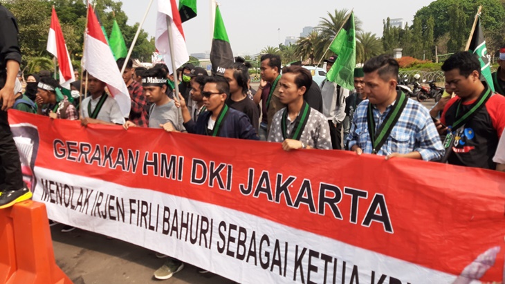 demo hmi tolak firli ketua KPK