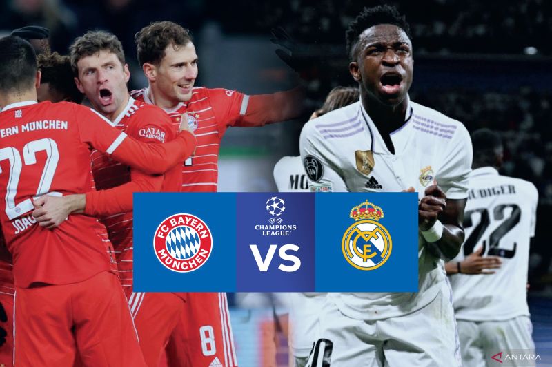 Madrid Tahan Imbang Muenchen 2-2 di Allianz Arena